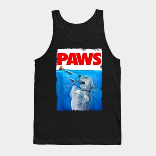 Labrador PAWS Collection Tees That Speak the Silent Language of Labs Tank Top